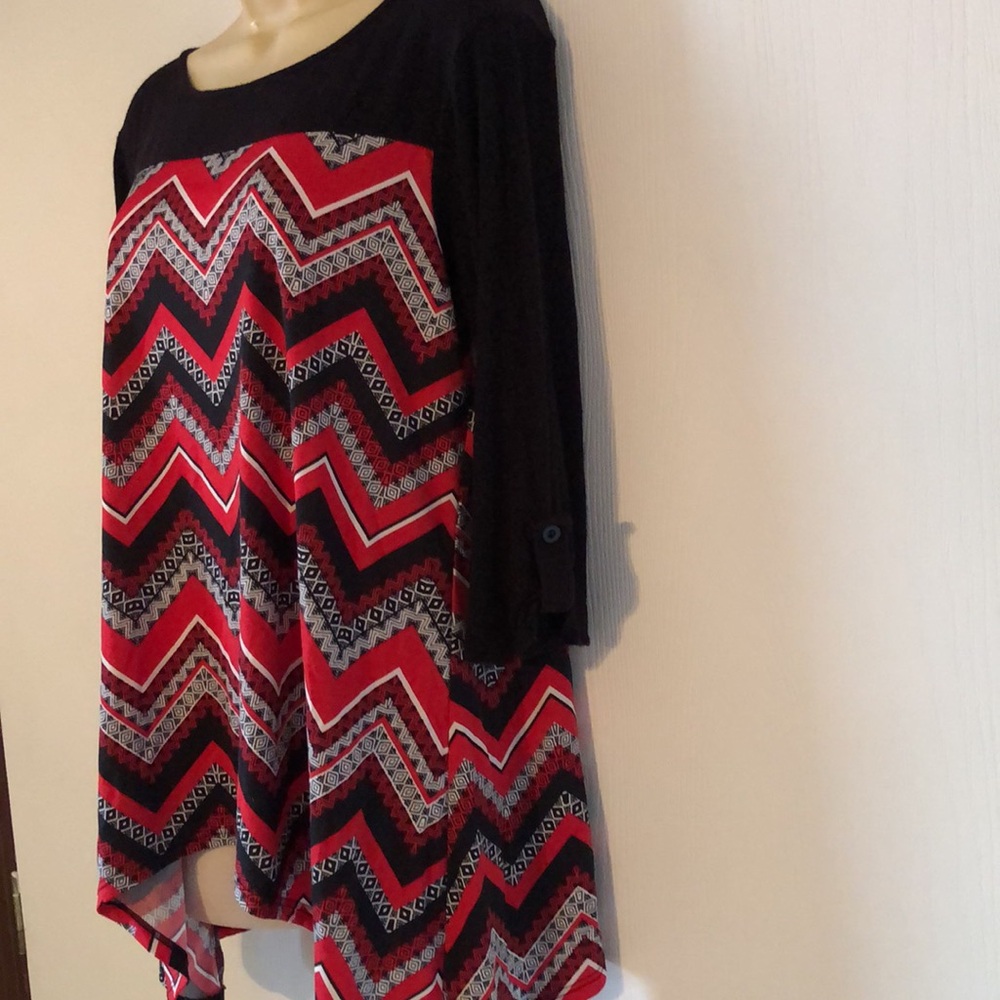 Woman’s spring Aztec bohemian top